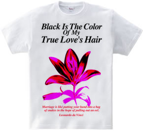 Black Is The Color Of My True Love s Hair【 Girly version 】【 