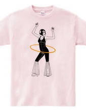 Hula hoop - lady