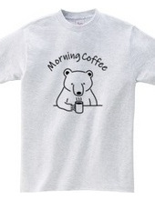 モーニングコーヒー クマ 熊 動物イラスト