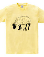 Black Sheep -Summer Fashion- Sheep Animal Illustration