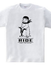 RIDE-feel the wind- Animal Illustration 