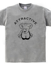 Attractive pig 動物イラスト ブタ 豚