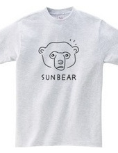 マレーグマ sunbear 動物イラスト熊