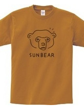 マレーグマ sunbear 動物イラスト熊