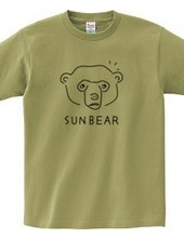 マレーグマ sunbear 動物イラスト熊