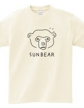 マレーグマ sunbear 動物イラスト熊