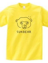 マレーグマ sunbear 動物イラスト熊