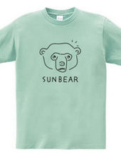 マレーグマ sunbear 動物イラスト熊