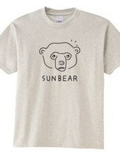 マレーグマ sunbear 動物イラスト熊