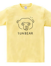 マレーグマ sunbear 動物イラスト熊