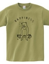 Happiness クマ 熊 動物イラスト