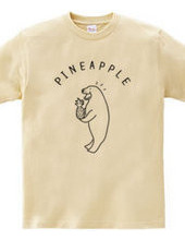 Pineapple Seal Animal Illustration