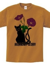 Cat Mata and Morning Glory, Black