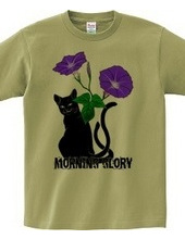 Cat Mata and Morning Glory, Black