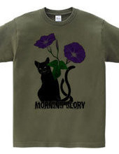 Cat Mata and Morning Glory, Black