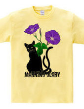 Cat Mata and Morning Glory, Black