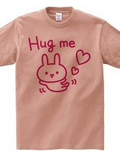 Hug me ウサギ(ピンク)