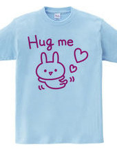 Hug me rabbit (pink)