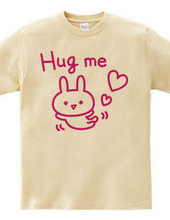 Hug me ウサギ(ピンク)