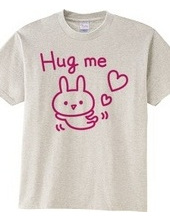 Hug me ウサギ(ピンク)
