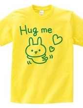 Hug me ウサギ(水色)