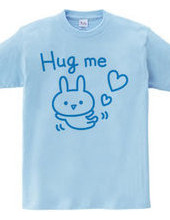 Hug me rabbit (aqua)