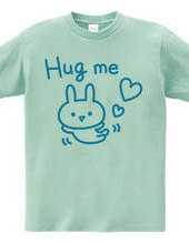 Hug me rabbit (aqua)