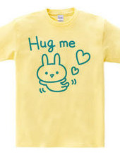 Hug me rabbit (aqua)