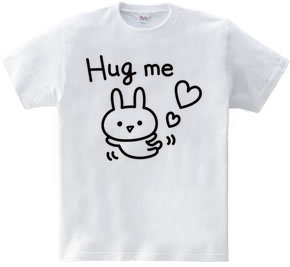 Hug me ウサギ