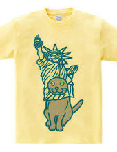 Statue of Liberty Cat