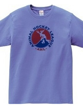 Ice Hockey AHL: Animal Hockey League Logo Tee