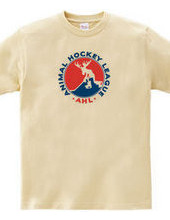 Ice Hockey AHL: Animal Hockey League Logo Tee