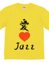 Love 4 music T-shirts Jazz version