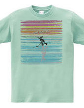 アイスホッケー JUST SKATE IT Tシャツ