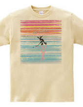 アイスホッケー JUST SKATE IT Tシャツ