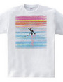 アイスホッケー JUST SKATE IT Tシャツ