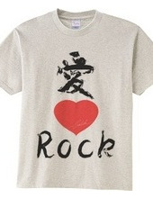 Love 4 music T-shirts Rock version