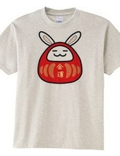 Daruma Rabbit Gold Luck