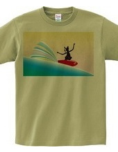 Boston Terrier Surf Style Master T-Shirt