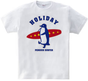 HOLIDAY PENGUIN SURFER-1