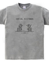 Social Distance ソーシャルディスタンス 魚イラスト