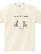 Social Distance Social Distance Fish Illustration