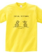 Social Distance ソーシャルディスタンス 魚イラスト