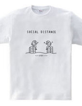 Social Distance ソーシャルディスタンス 魚イラスト