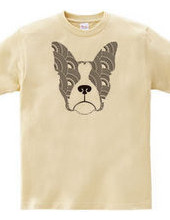 Boston Terrier Polynesian Type Tee