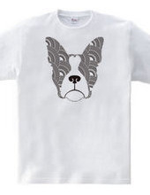 Boston Terrier Polynesian Type Tee