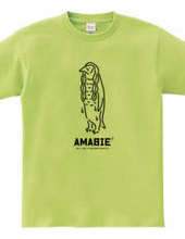 Amabie Amabie? Wakame Penguin Animal Illustration