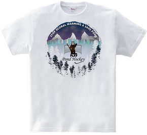 アイスホッケー　Pond Hockey Tシャツ