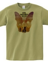 Boston Terrier Ice Hockey Wars T-Shirt