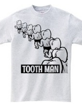 Tooth man even intervals